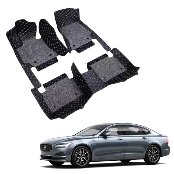 Volvo S90 Premium 7D Floor Mats - 4 Colour Options