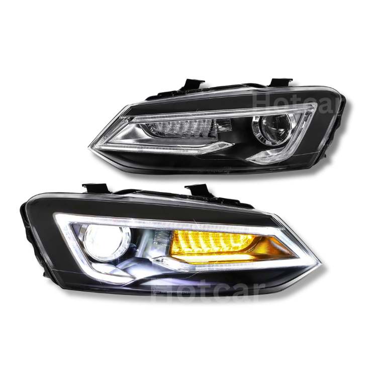 Volkswagen Polo Audi Style Projector Headlights