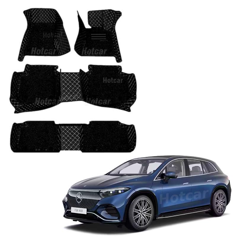 Mercedes Benz EQS-580 SUV (7 Seater) Luxury Quality 7D Floor Mats