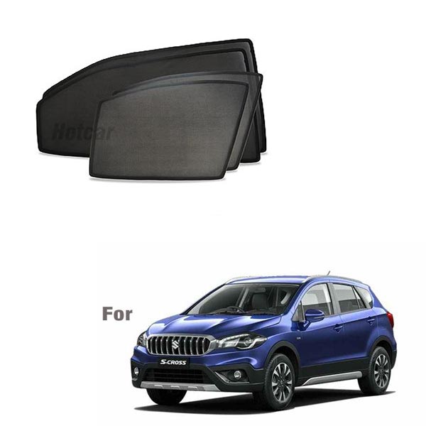Maruti S-Cross Half Cut Z Black Sunshades