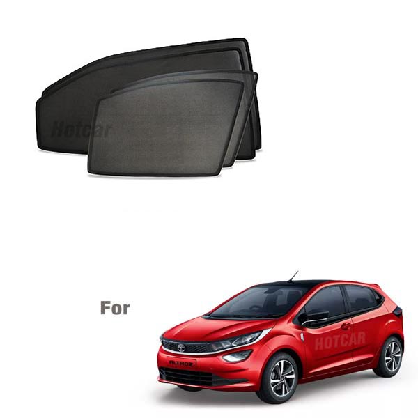 Tata Altroz Half Cut Z Black Sunshades