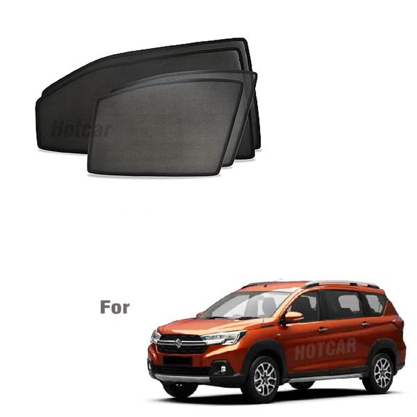 Maruti XL6 Half Cut Z Black Sunshades (Set of 6 Pieces)