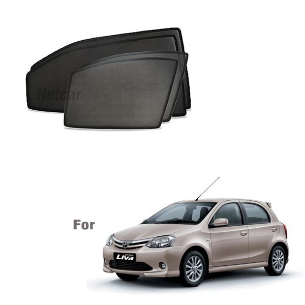 Toyota Liva Half Cut Z Black Sunshades