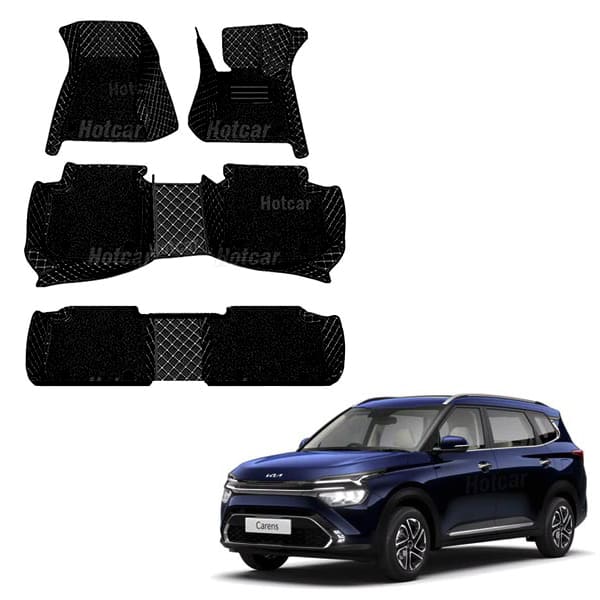 Kia Carens Luxury Quality 7D Floor Mats