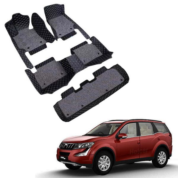 Mahindra XUV500 Premium 7D Floor Mats - 4 Colour Options