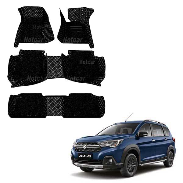 Maruti XL6 Luxury Quality 7D Floor Mats