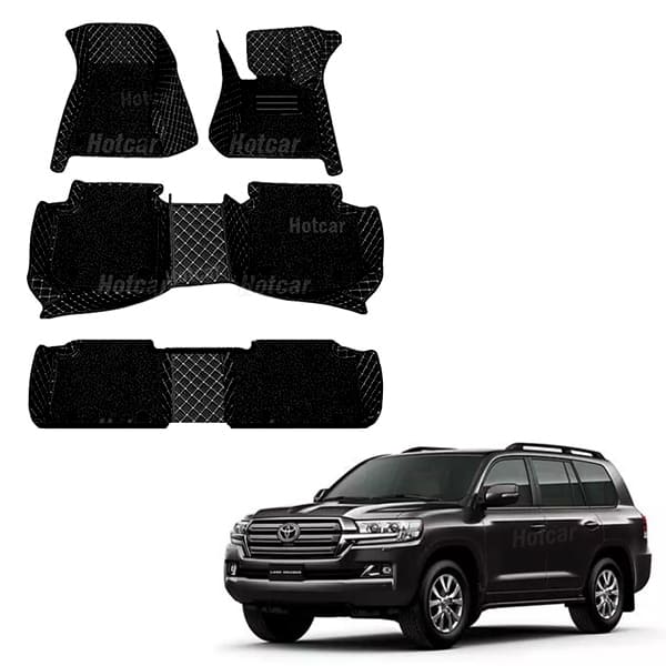 Toyota Land Cruiser Luxury Quality 7D Floor Mats