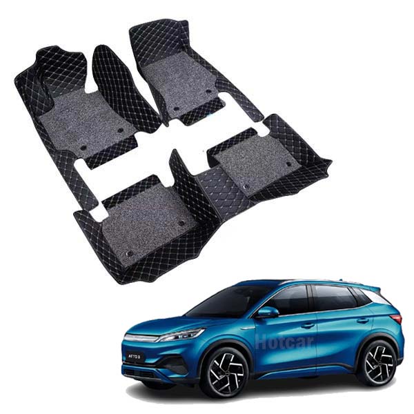 BYD Atto 3 Premium 7D Floor Mats - 4 Colour Options