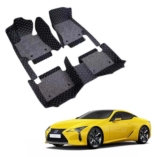 Lexus 500H Premium 7D Floor Mats - 4 Colour Options