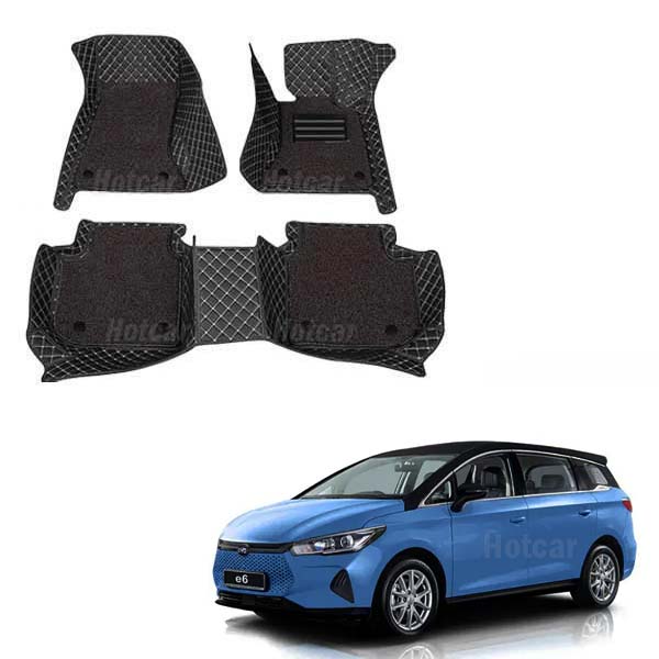 BYD E6 Luxury Quality 7D Floor Mats