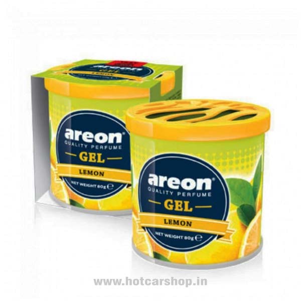 Areon Car Air Freshener Gel (Lemon) - 80 Grams