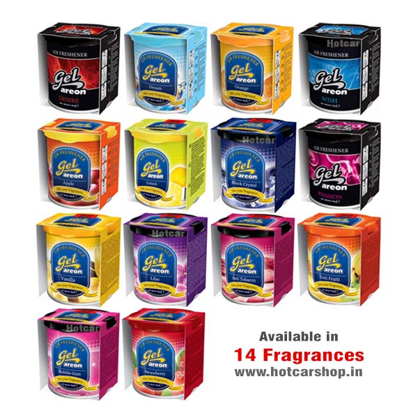 Areon Car Air Freshener Gel (Lemon) - 80 Grams