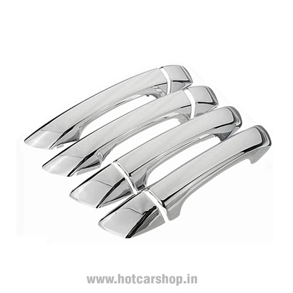 Maruti Brezza (2016 to 2021) Chrome Handle Covers - Set of 4 Pieces