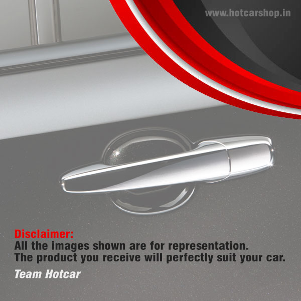 Maruti WagonR (2010 to 2018) Chrome Handle Covers - Set of 4 Pieces