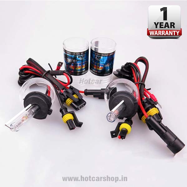 HID Bulbs 6000k, 55W - With 1 Year Warranty