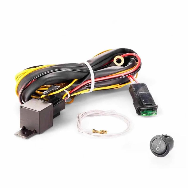 Lumax Universal Fog Lights Wiring Kit - With Relay, Switch & Fuse