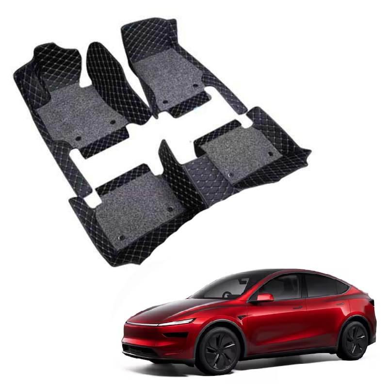 Tesla Model Y (5 Seater) Premium 7D Floor Mats - 4 Colour Options