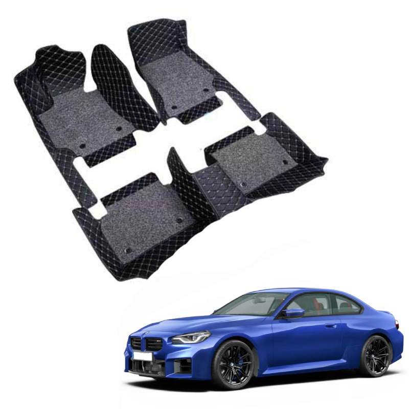 BMW M2 Premium 7D Floor Mats - 4 Colour Options