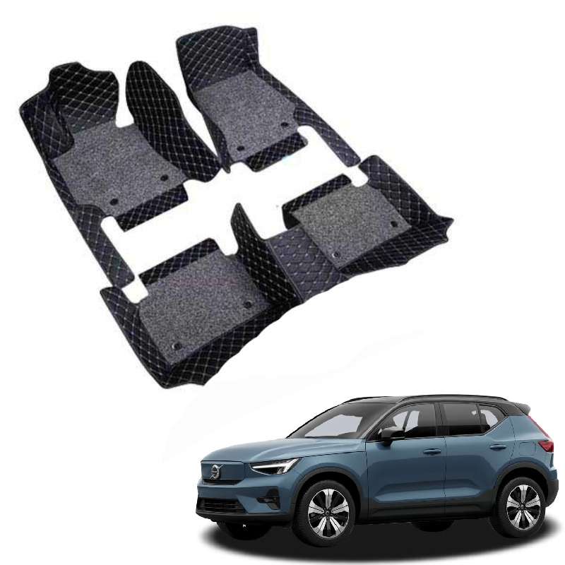 Volvo C40 Recharge Premium 7D Floor Mats - 4 Colour Options