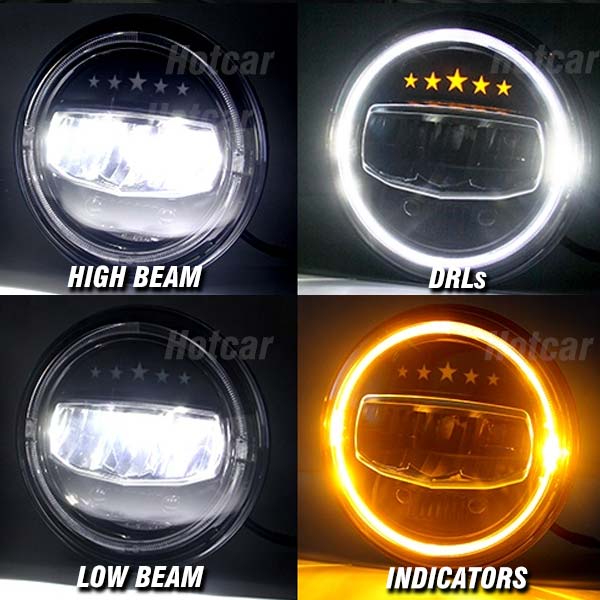 Mahindra Thar 2020 G-Wagon Style Headlights