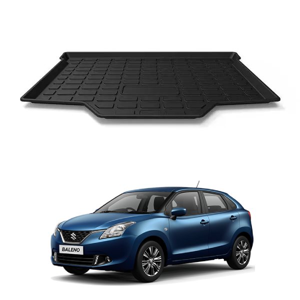 Maruti Baleno (2015 to 2021) Trunk Mat (Tray Type)