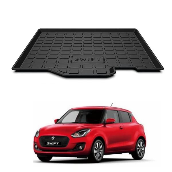 Maruti Swift (2018 Onwards) Trunk Mat (Tray Type)
