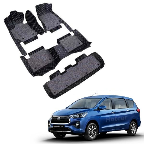 Toyota Rumion Premium 7D Floor Mats - 4 Colour Options