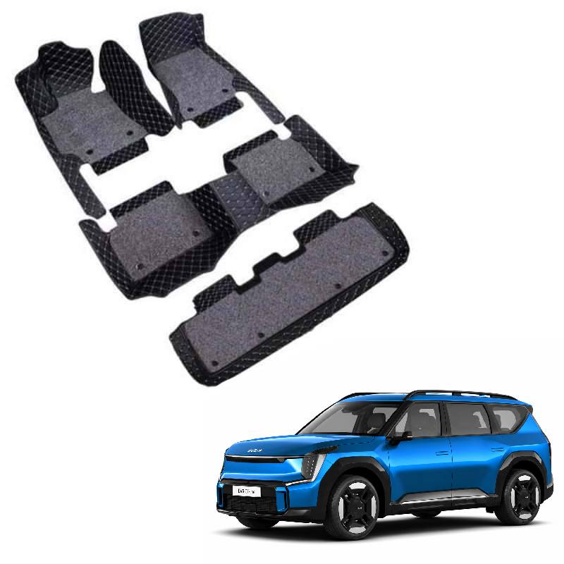 Kia EV9 Premium 7D Floor Mats - 4 Colour Options