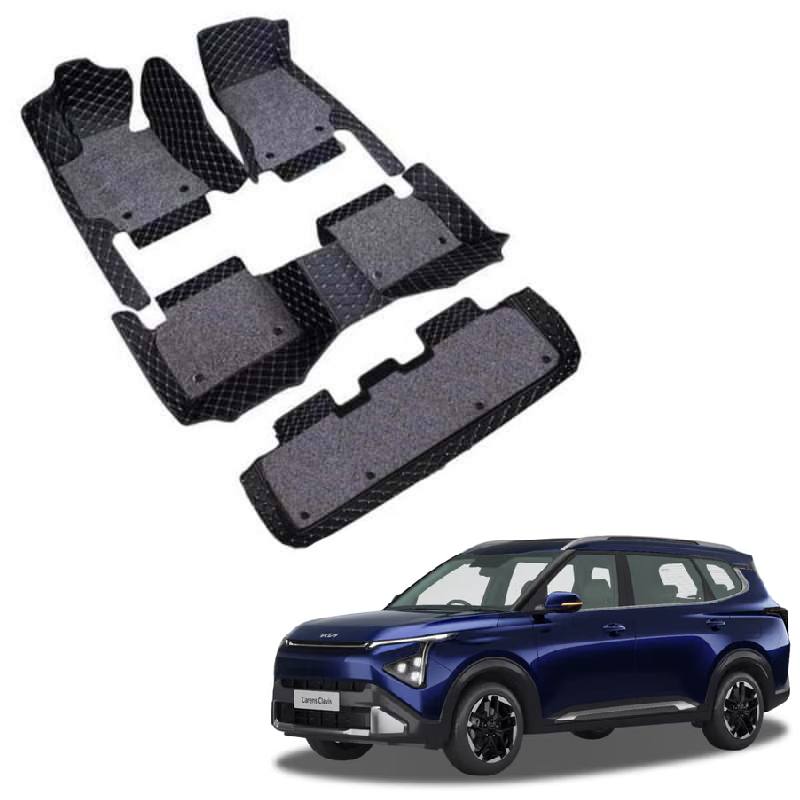 Kia Carens Clavis Premium 7D Floor Mats - 4 Colour Options