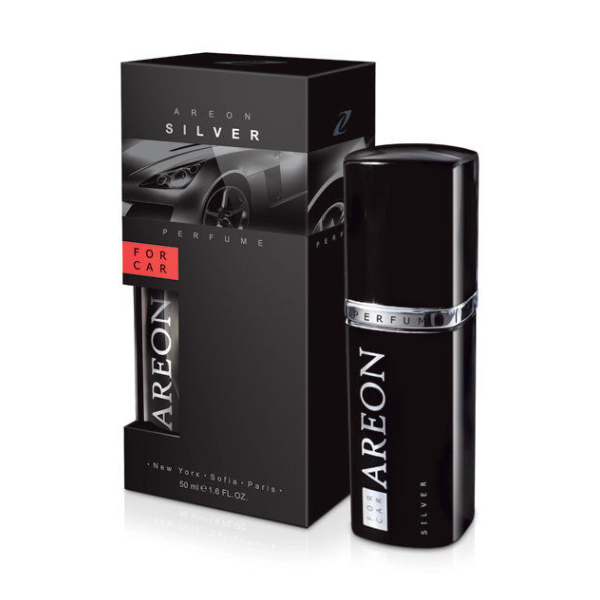 Areon Silver Car Perfume Spray Type (50 ml)