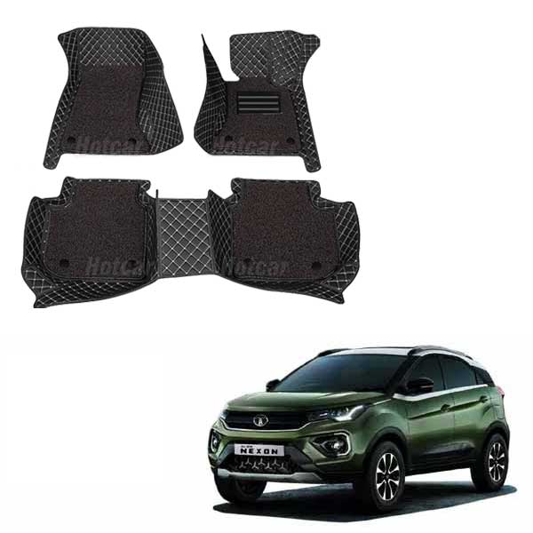 Tata Nexon Luxury Quality 7D Floor Mats