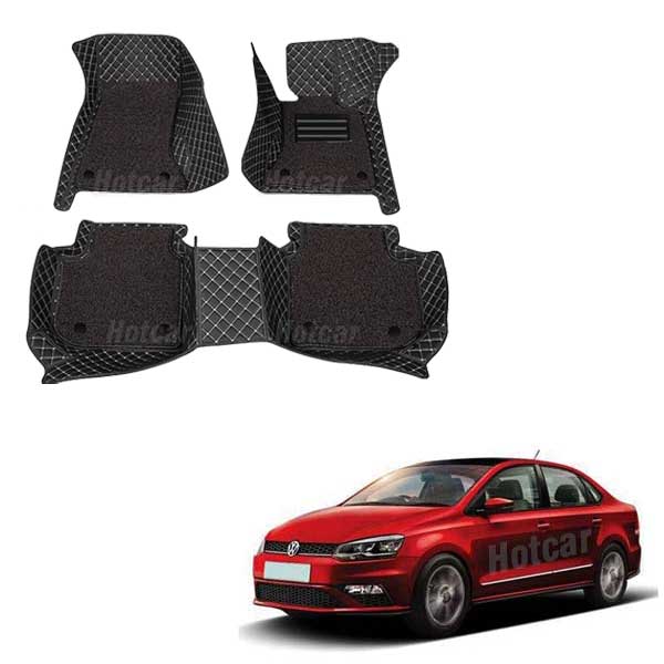 Volkwagen Vento Luxury Quality 7D Floor Mats