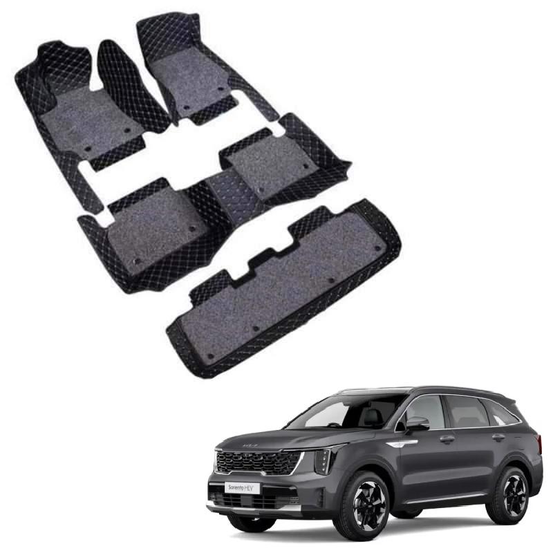Kia Sorento Premium 7D Floor Mats - 4 Colour Options