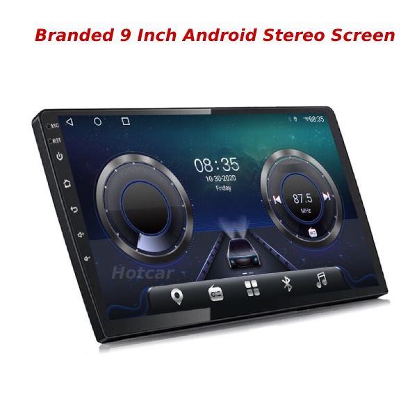 Branded 9 Inch Android Car Stereo With 360 Degree Bird View Camera (1 Year Warranty)
