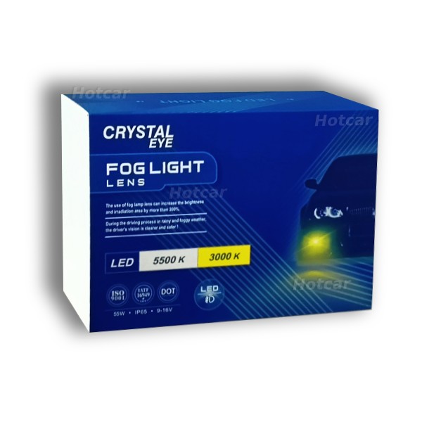 Crystal Eye Bi LED Projector Laser Fog Lights