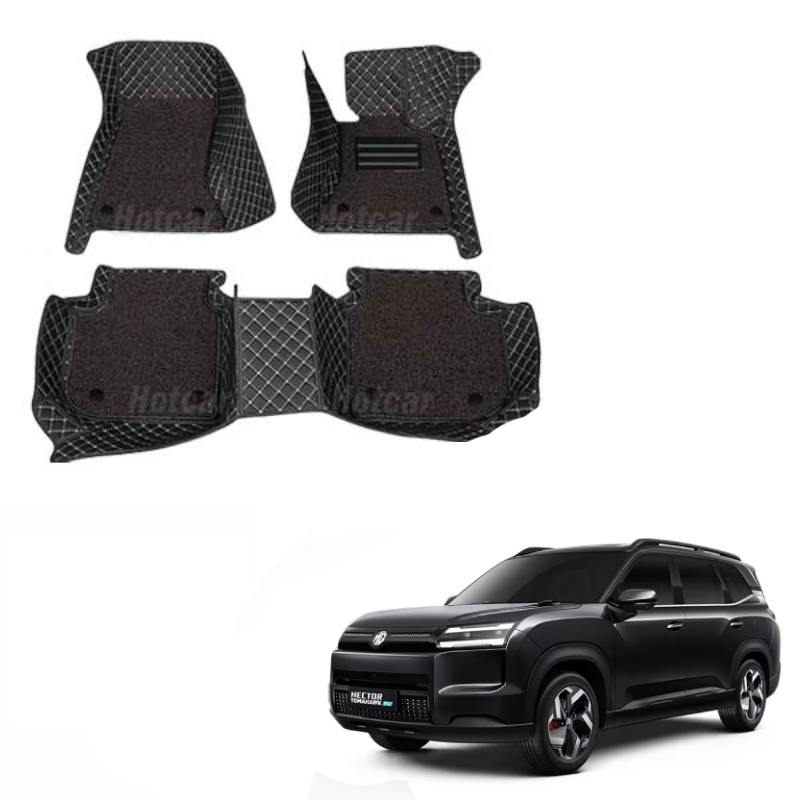 MG Hector Tomahawk EV (5 Seater) Luxury Quality 7D Floor Mats