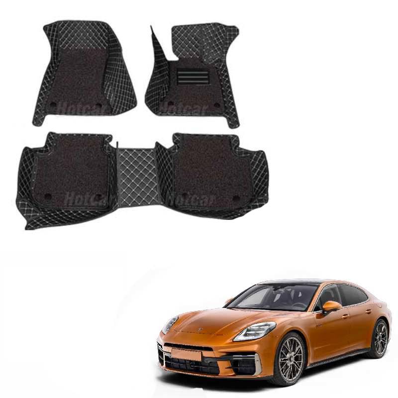Porsche Panamera Luxury Quality 7D Floor Mats