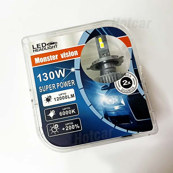 Monster Vision 130 Watts LED Bulbs (Made in Japan)