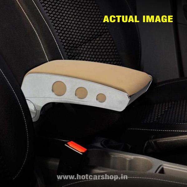 Universal Armrest Basic (Beige & Chrome)