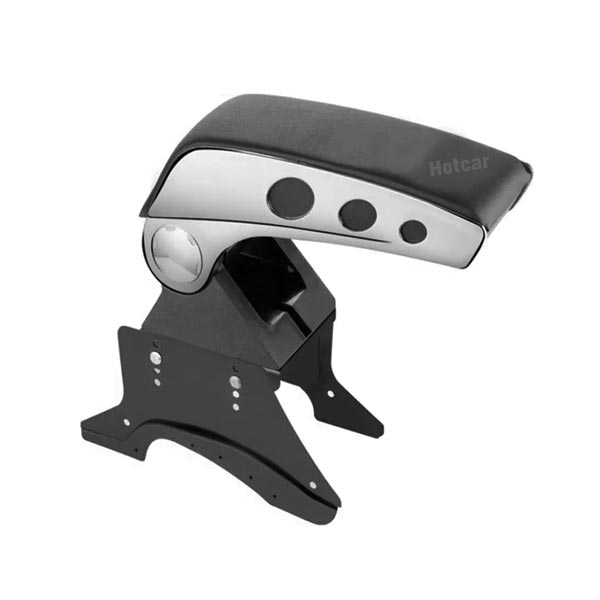 Universal Armrest Basic (Black & Chrome)