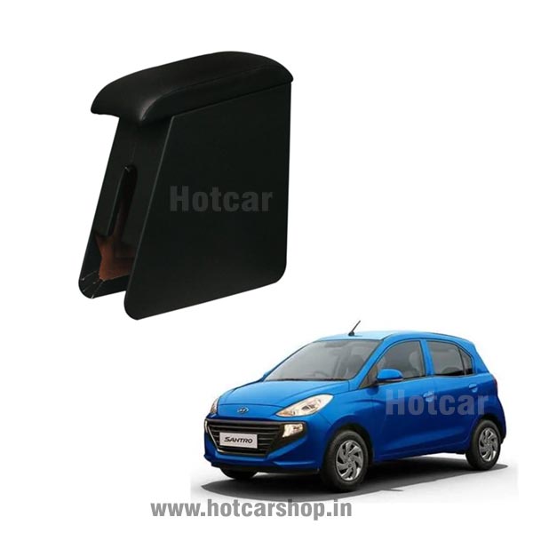 Hyundai Santro New - Custom Made Armrest With Storage Space