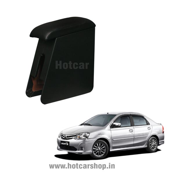 Toyota Etios - Custom Made Armrest With Storage Space
