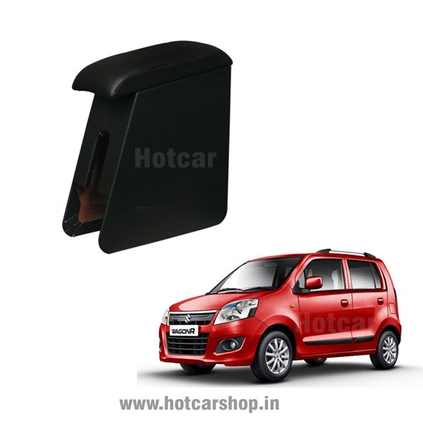 Maruti WagonR (2010 to 2018) Custom Made Armrest With Storage Space