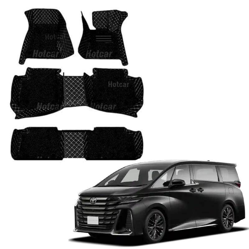 Toyota Vellfire 2023 Luxury Quality 7D Floor Mats