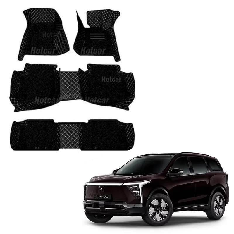 Mahindra XEV 9S Luxury Quality 7D Floor Mats