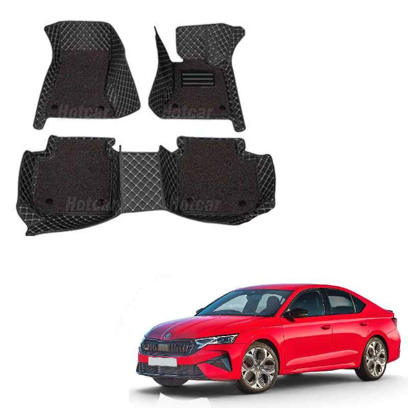 Skoda Octavia RS Luxury Quality 7D Floor Mats