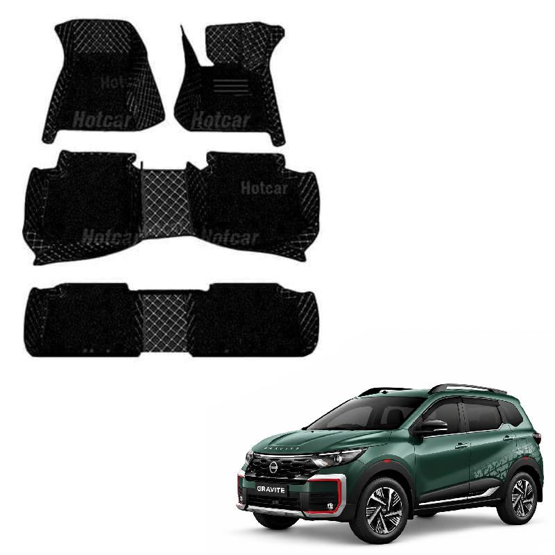 Nissan Gravite Luxury Quality 7D Floor Mats
