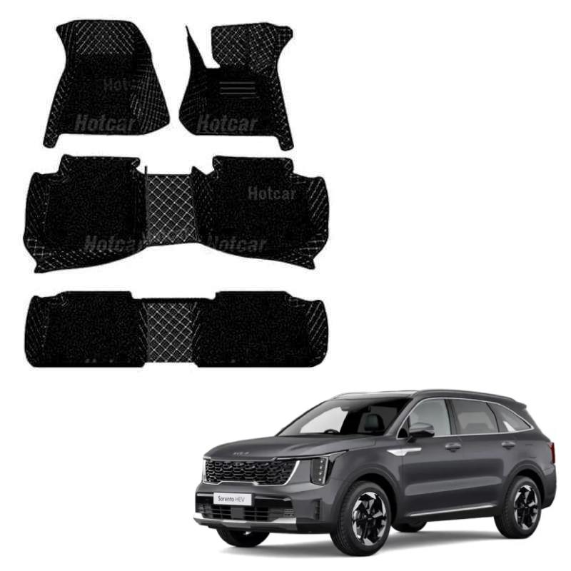 Kia Sorento Luxury Quality 7D Floor Mats