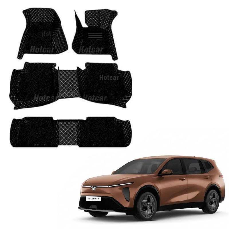 VinFast VF MPV 7 Luxury Quality 7D Floor Mats