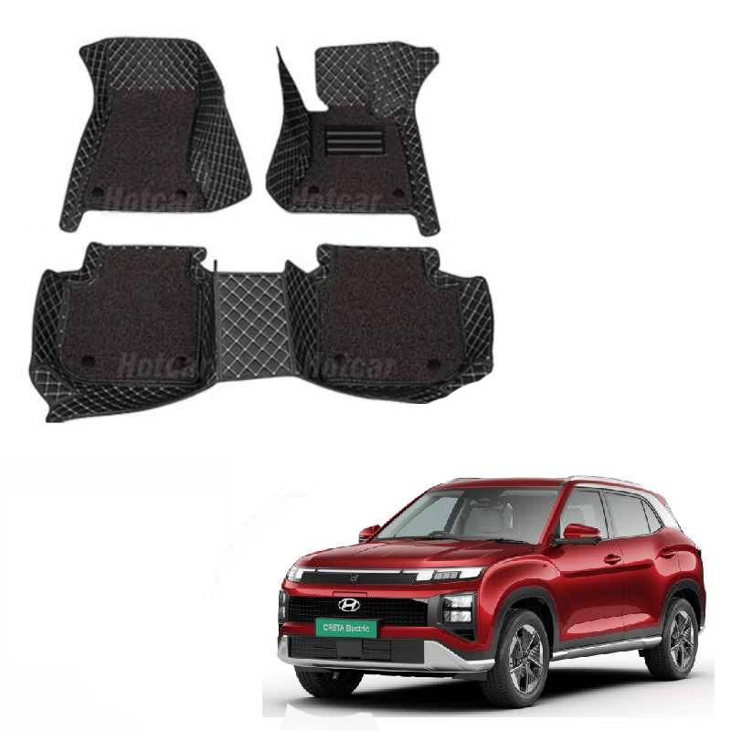 Hyundai Creta Electric Luxury Quality 7D Floor Mats